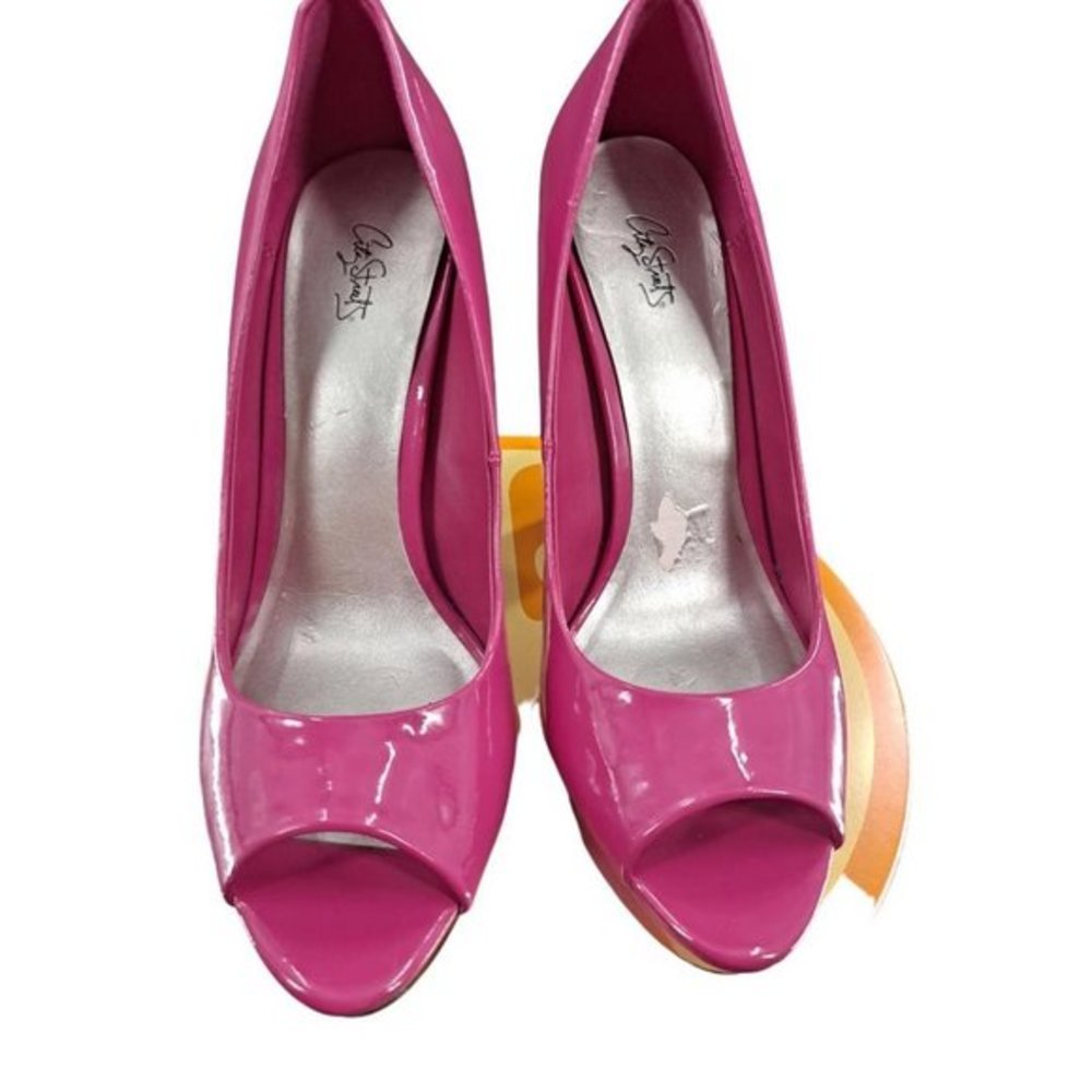 City Strats Pink High Heel Woman's Size 9.5